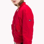 Blouson Bomber rouge Tommy Hilfiger Jeans pour femme