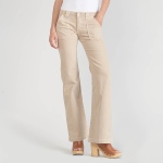 Jeans flare beige Le Temps des Cerises Sormiou