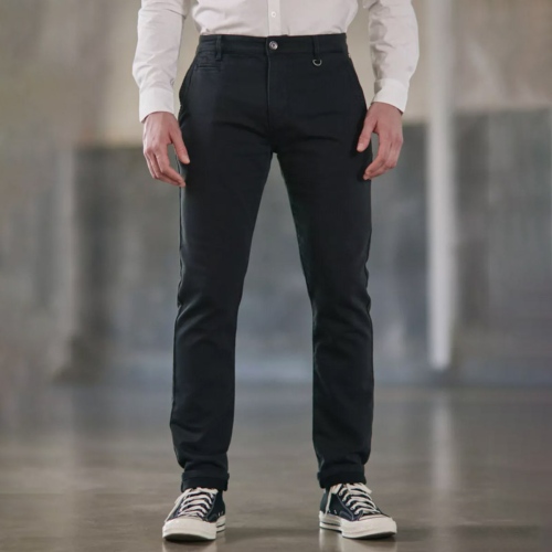 Pantalon chino Freeman T Porter Gino Epic noir