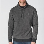 Sweat homme Le Temps des Cerises Galice gris