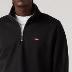 Sweat col montant zippé Levis ® noir