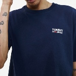 T Shirt Tommy Jeans homme bleu marine