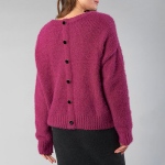 Pull femme Le Temps des Cerises Daisy fushia