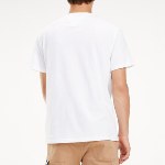 T Shirt blanc Tommy Hilfiger Jeans Circle Tee pour homme