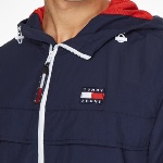 Veste windbreaker Tommy Hilfiger Jeans Chicago bleu marine