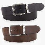 Ceinture Levi's ® réversible cuir noir et marron