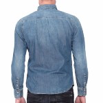 Chemise en jean LTC Le Temps des Cerises homme Regis