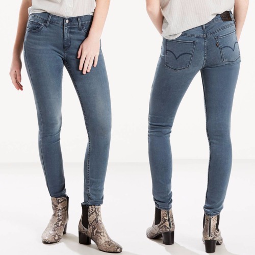 Jean Levis femme 710 Innovation Super Skinny moon song