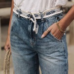 Jeans Boyfriend Freeman T Porter Natasha Fitz 100% Coton