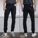 Jean homme Freeman T Porter Dustee Noir coupe slim