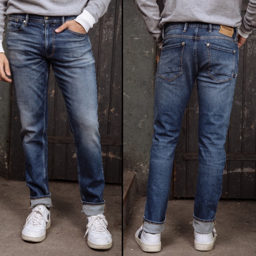 Jeans homme Freeman T Porter Jimmy Medium Vintage Indigo