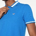 Polo Tommy Hilfiger Jeans homme bleu