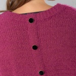 Pull femme Le Temps des Cerises Daisy fushia