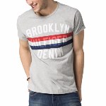 T Shirt Tommy Hilfiger homme modèle Terrance gris